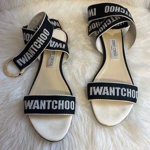 Jimmy Choo- IWANTCHOO sandals
